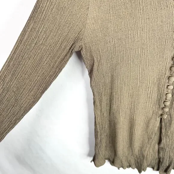 Rabbit Rabbit Rabbit Button Front Blouse S/M - Picture 3 of 9